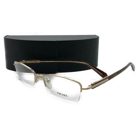 prada rimless glasses frames.